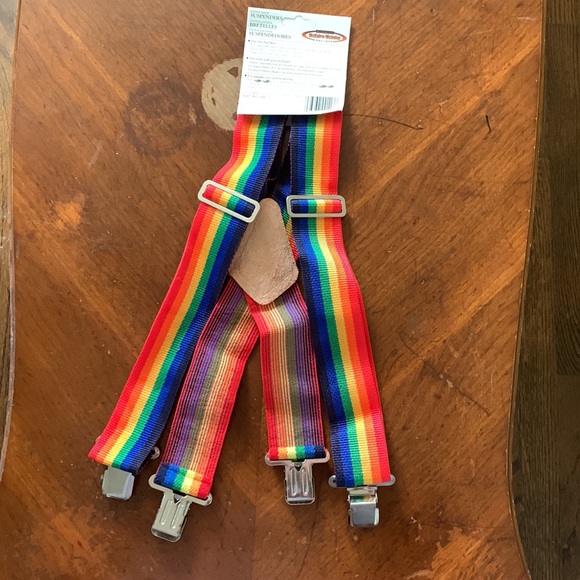 RAINBOW Suspenders Mcguire - Nicholas No.113 Workwear - Picture 2 of 8